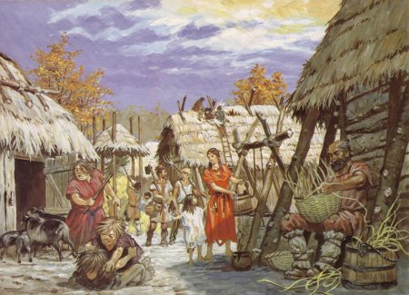 Поселения древних земледельцев бронзового века