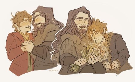 Торин дубощит и бильбо