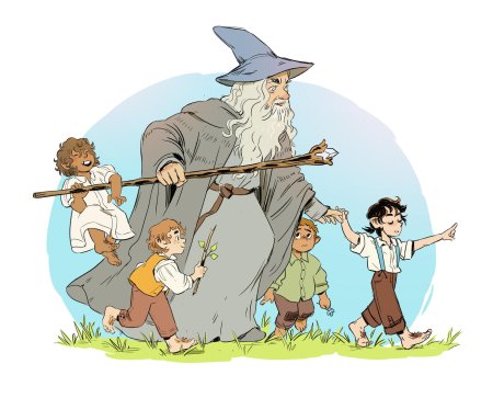 Хоббит иллюстрации толкиена