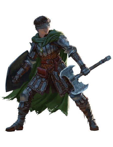 Полуэльф воин днд