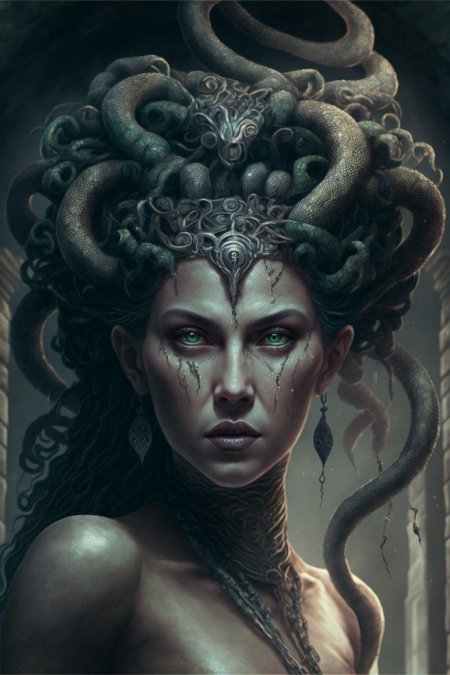 Медуза горгона обои