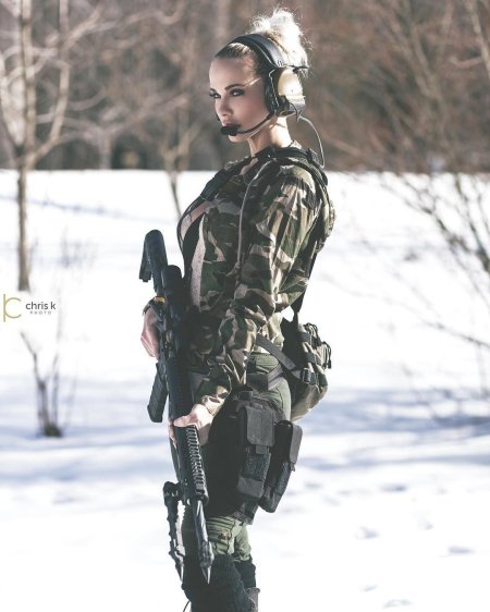 Спецназ девушка