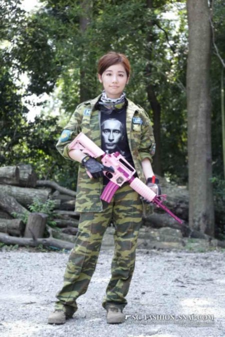 Японские страйкболистки