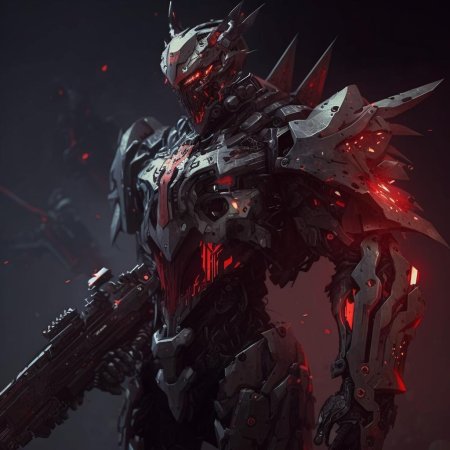 Киберпанк робот