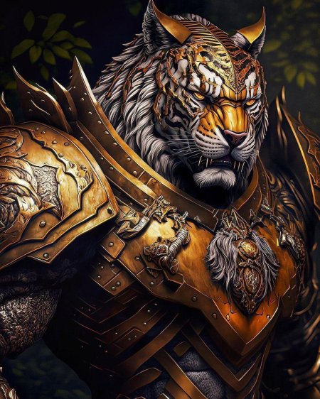 Тигр воин