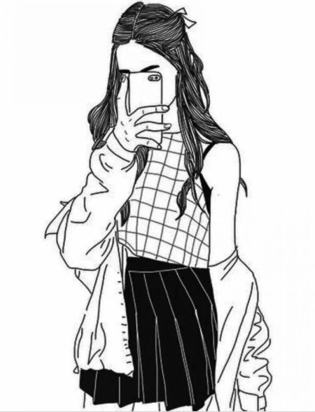 Раскраски девушки крутые