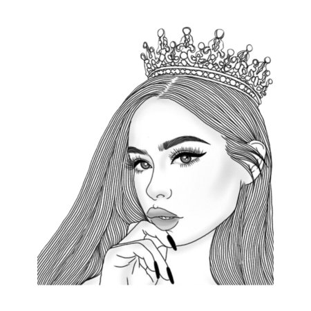 Раскраски леди диана блоггер