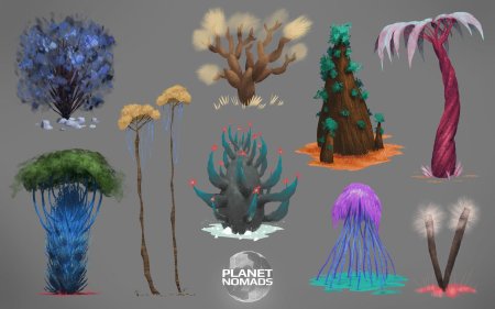 Инопланетное растение