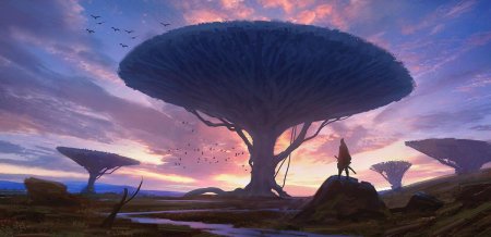 Фантастический пейзаж инга нильсен