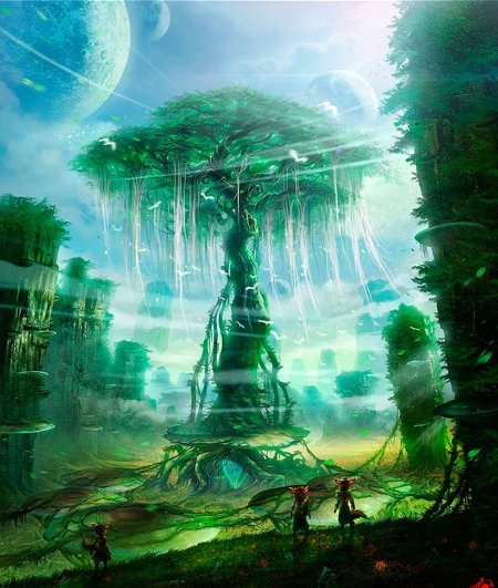 Фантастические пейзажи