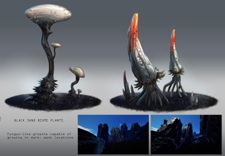 Инопланетное растение