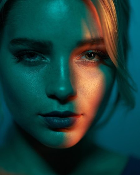 Фотопортрет цветной