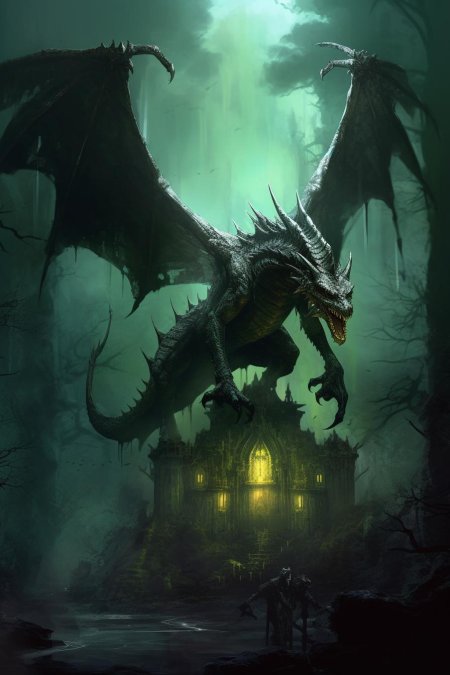 Фэнтези дракон