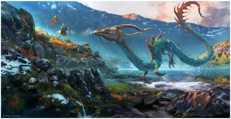 Зеленый дракон имуги