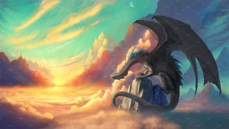 Обои на рабочий стол дракон