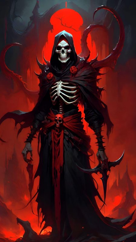 Демон жнец смерти