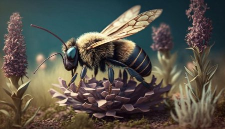 Пчела шершень