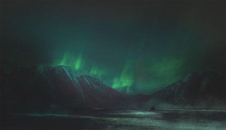 Норвегия северное сияние