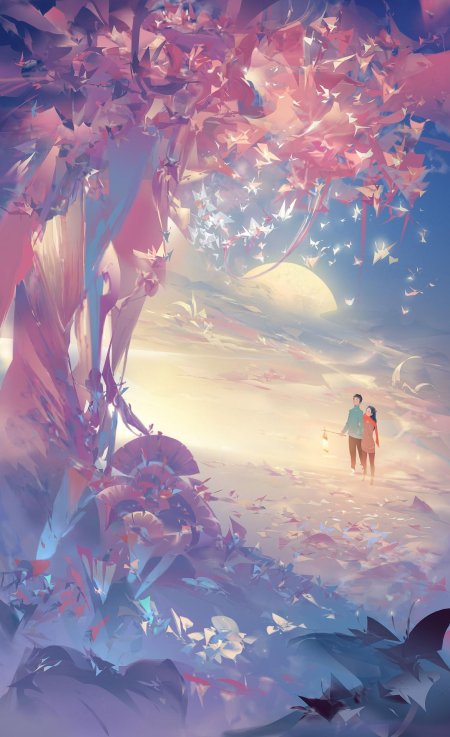 Аниме пейзаж