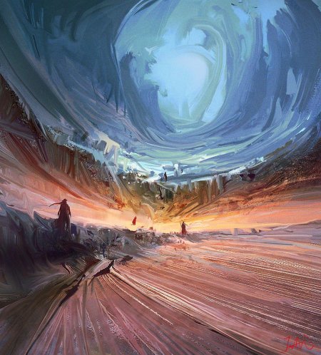 Фантастические пейзажи