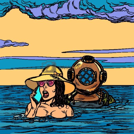 Женщина иллюстрация