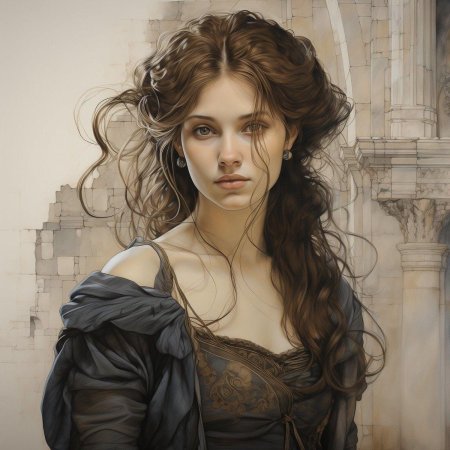 Девушка портрет