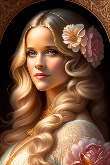 Девушка нейросеть портрет