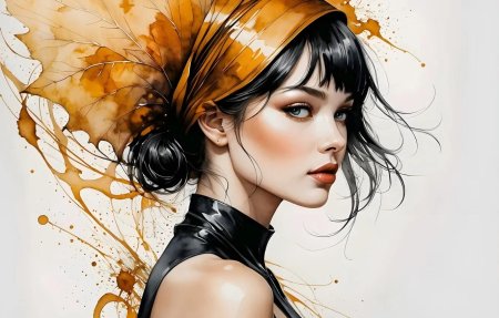 Взгляд девушка