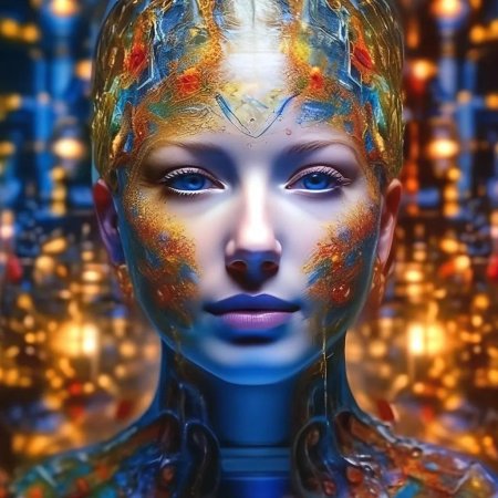 Девушка нейросети