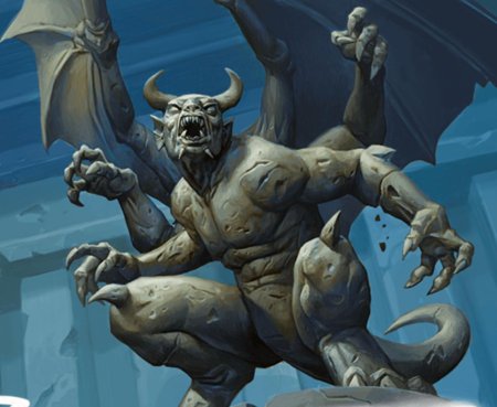 Гигантская четырёхрукая горгулья