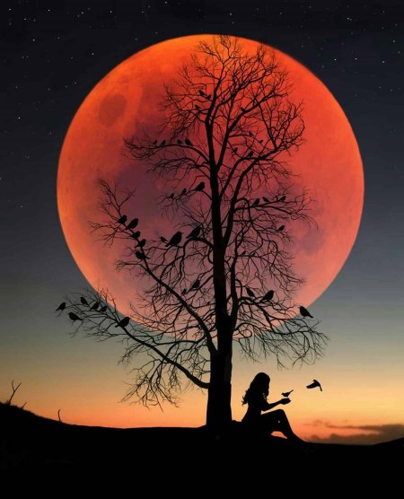 Красная луна