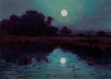 Лунная ночь картина