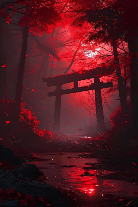 Япония пейзаж