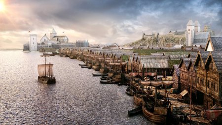 Средневековый город дорестад