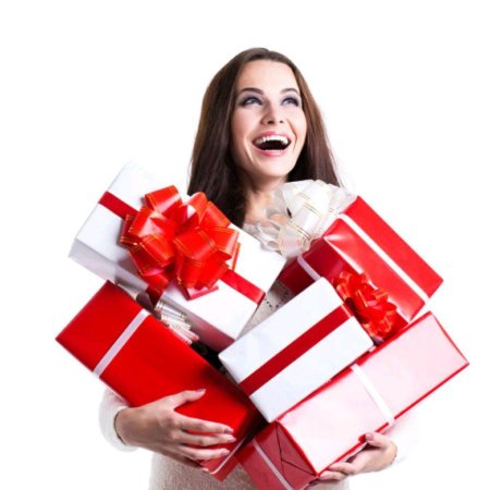 Девушка подарок