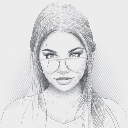 Рисунки карандашом портреты девушек