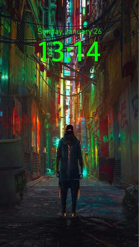 Киберпанк арт