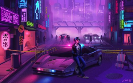 Синтвейв киберпанк