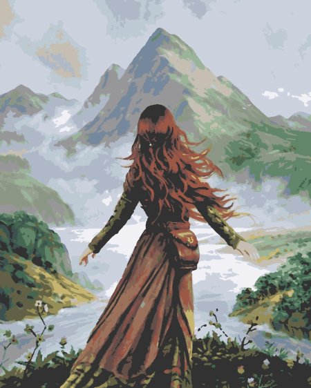 Ведьма травница арт