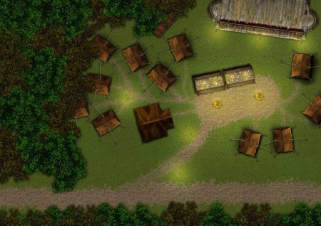 Лагерь разбойников днд