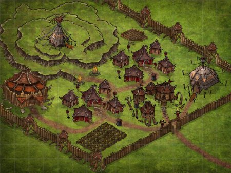 Лагерь орков варкрафт 3