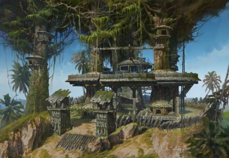 Орочий лагерь арт