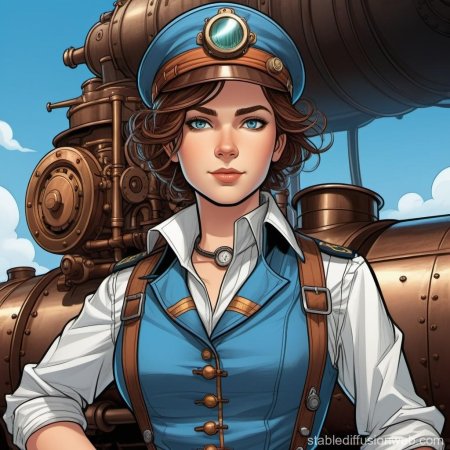 Стимпанк инженер