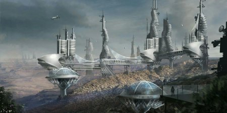 Город будущего футуризм нео футуризм