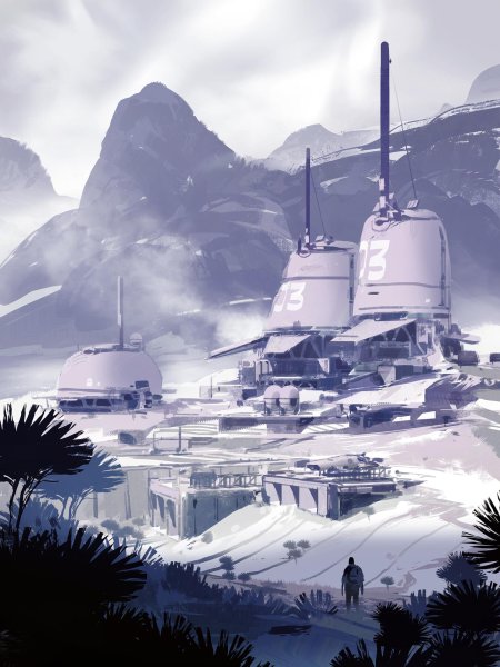 Концепт арт колония