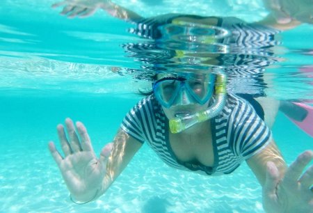 Подводное плавание с маской и трубкой