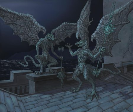 Горгулья арт