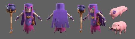 Ведьмина бабушка клеш рояль