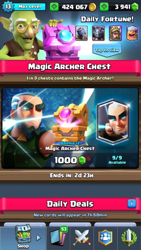 Магический лучник clash royale