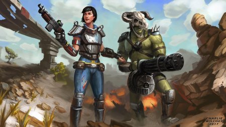 Фоллаут 4 арт